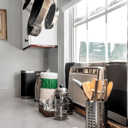 Coffee station stocked & ready to start your day right.