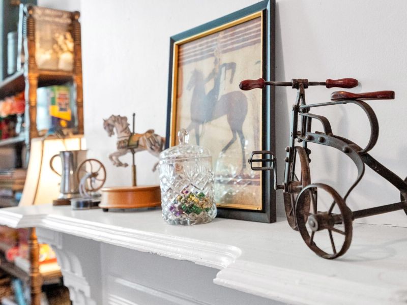 Curated décor w/ a touch of whimsy around every turn.