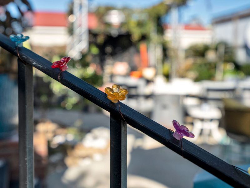 Lush greenery just outside — nature at your doorstep.